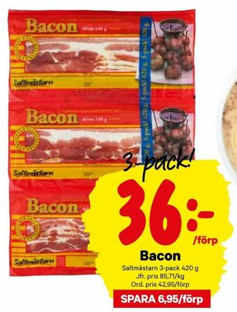 City Gross Bacon erbjuda