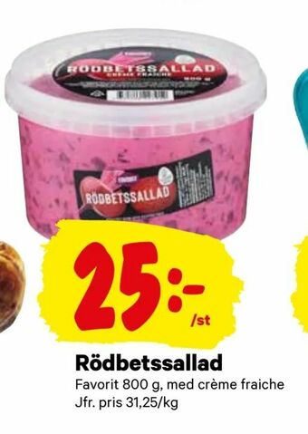 City Gross Rödbetssallad erbjuda