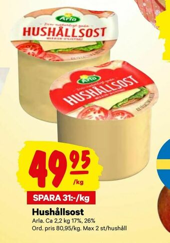 City Gross Hushållsost erbjuda