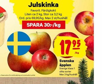City Gross Svenska äpplen erbjuda