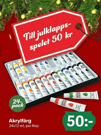 DollarStore Akrylfärg erbjuda