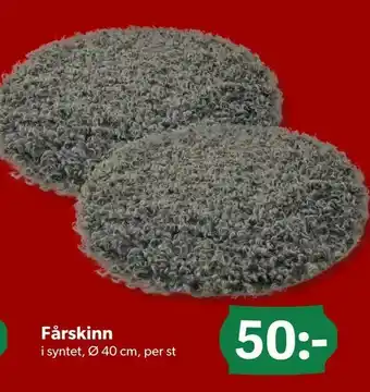 Fårskinn