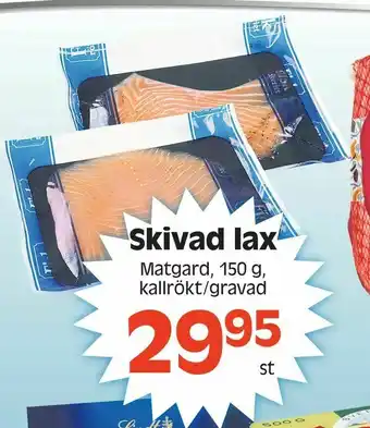 Götgatsbacken Skivad lax erbjuda