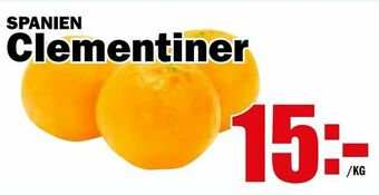 Matdax Clementiner erbjuda