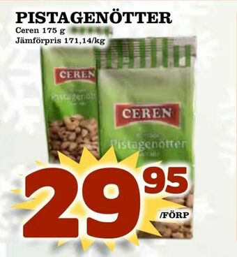 Matdax Pistagenötter erbjuda