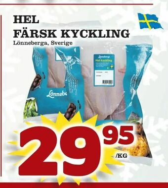 Matdax Hel färsk kyckling erbjuda