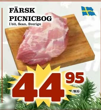 Matdax Färsk picnicbog erbjuda