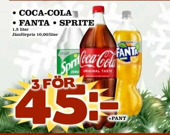 Matdax Coca-cola • Fanta • Sprite erbjuda