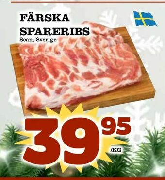Matdax Färska spareribs erbjuda