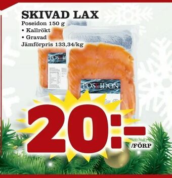 Matvärlden Tensta Skivad lax erbjuda