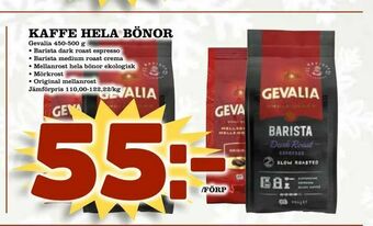 Matvärlden Tensta Kaffe hela bönor erbjuda