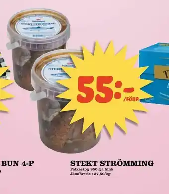 Matvärlden Tensta Stekt strömming erbjuda