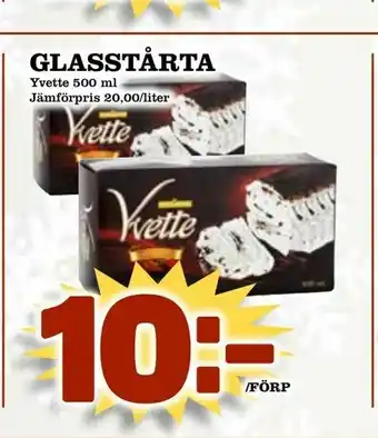 Glasstårta