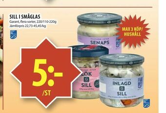 Matvärlden Tensta Sill i småglas erbjuda