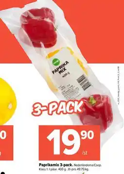 Coop Extra Paprikamix 3-pack, SEK 19.9 erbjuda