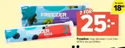 Coop Extra Fryspåsar, SEK 25 erbjuda