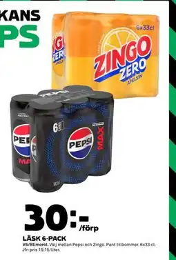 Coop LÄSK 6-PACK, SEK 30 erbjuda