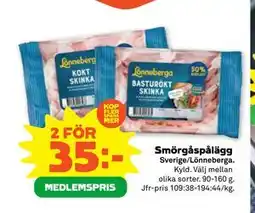 Stora Coop Smörgåspålägg, Medlemspris erbjuda