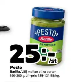 Stora Coop Pesto, SEK 25 erbjuda