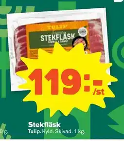 Stora Coop Stekfläsk, SEK 119 erbjuda