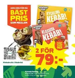 Stora Coop Kebab/falafel, SEK 79 erbjuda