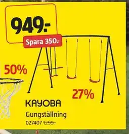 Jula Gungställning, SEK 949 erbjuda