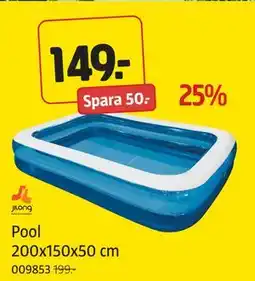 Jula Pool 200x150x50 cm, SEK 49 erbjuda