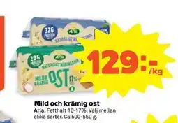 Stora Coop Mild och krämig ost, SEK 129 erbjuda