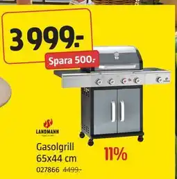 Jula Gasolgrill 65x44 cm, SEK 3999 erbjuda