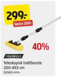 Jula Teleskopisk tvättborste 200-493 cm, SEK 299 erbjuda