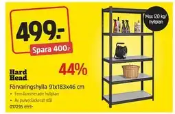 Jula Förvaringshylla 91x183x46 cm, SEK 499 erbjuda