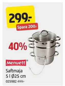 Jula Saftmaja 5 l Ø25 cm, SEK 299 erbjuda