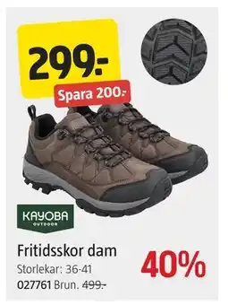 Jula Fritidsskor dam, SEK 299 erbjuda
