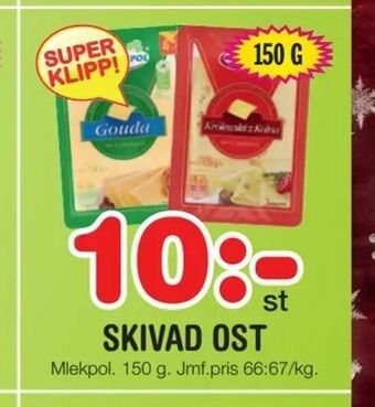 Nya Pulsen Skivad ost erbjuda
