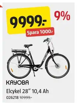 Jula Elcykel 28” 10,4 Ah, SEK 9999 erbjuda
