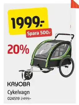 Jula Cykelvagn, SEK 1999 erbjuda