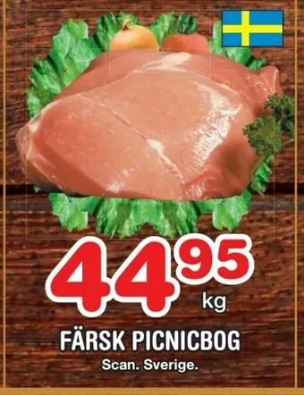 Nya Pulsen Färsk picnicbog erbjuda