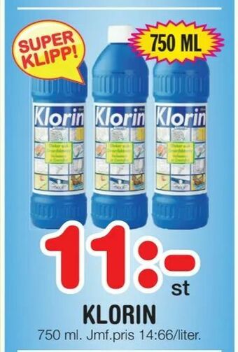 Nya Pulsen Klorin erbjuda
