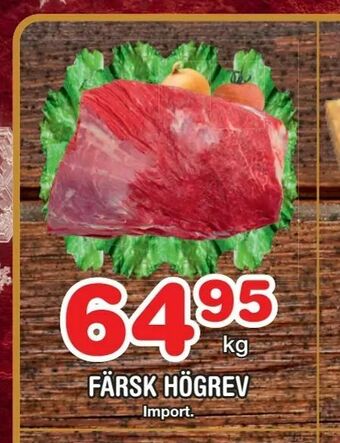Nya Pulsen Färsk högrev erbjuda
