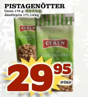 Pistagenötter
