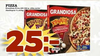 Nya Pulsen Pizza erbjuda