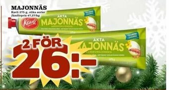 Nya Pulsen Majonnäs erbjuda