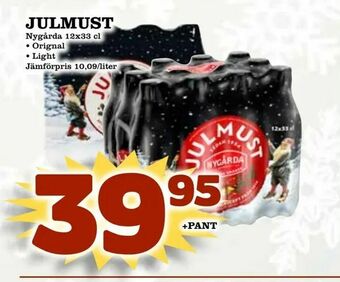 Nya Pulsen Julmust erbjuda