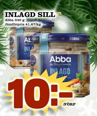 Nya Pulsen Inlagd sill erbjuda