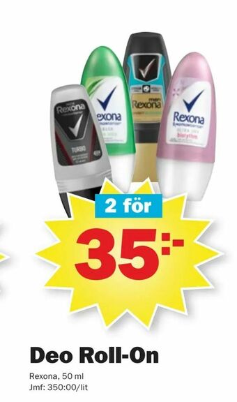 Pekås Deo Roll-On erbjuda