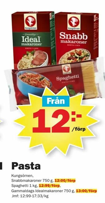 Pekås Pasta erbjuda