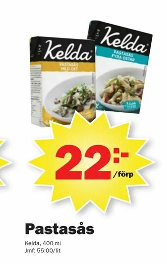 Pekås Pastasås erbjuda