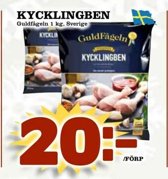Supergrossen Kycklingben erbjuda