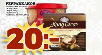Supergrossen Pepparkakor erbjuda