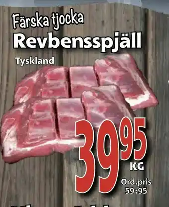 Supergrossen Färska tjocka Revbensspjäll erbjuda